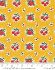 Julia - Strawberry in Lemon Zest | Quilting Cotton