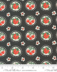 Julia - Strawberry in Granite | Quilting Cotton