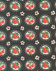 Julia - Strawberry in Granite | Quilting Cotton