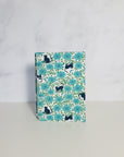 Handmade Mini Watercolor Sketchbook | 100% Cotton Paper | Backyard Cat