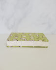 Handmade Mini Watercolor Sketchbook | 100% Cotton Paper | Daily Life in Pistachio - LIMITED EDITION