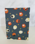Handmade Mini Watercolor Sketchbook | 100% Cotton Paper | Daruma Cats