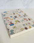 Hardcover Casebound Midori One Page a Day Note Book | A5 | Gallery Dog in Cream