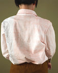 Nani IRO Ripple in Pink - Flower Fountain - Color B | Flannel