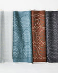 Nani IRO Ympari Pocho in Green - Pisar - Color B | Linen Double Gauze
