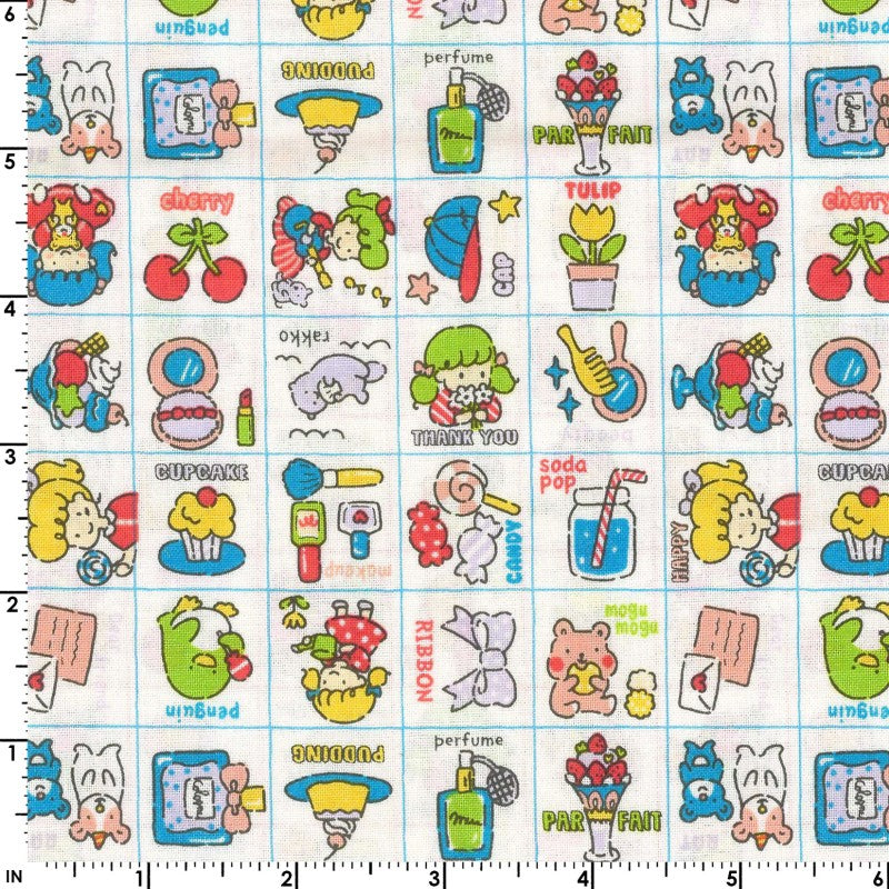 Momo's Favorite Retro Pattern | Cotton Sheeting