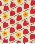 Utakata Retro - Strawberry Red | Sheeting Cotton