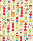 Sweet Animal - Tanghulu Panda in Natural | Oxford Cotton