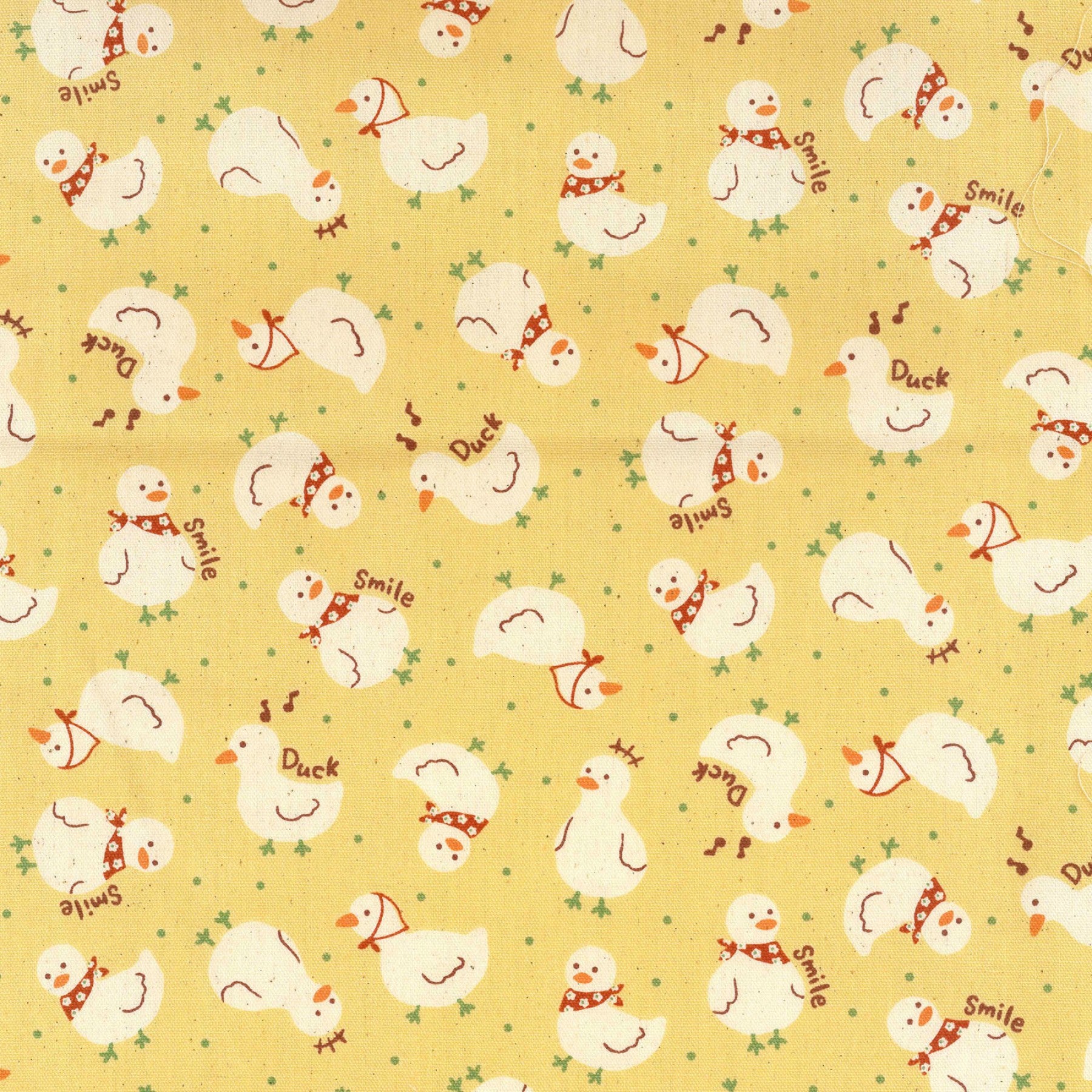 Momo's Favorite Duck in Yellow | Cotton Oxford
