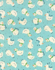 Momo's Favorite Duck in Blue | Cotton Oxford