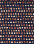 Animal Bread Cat Canelé in Navy | Oxford Cotton