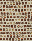 Animal Bread Cat Canelé in Cream | Oxford Cotton