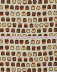 Animal Bread Cat Canelé in Cream | Oxford Cotton