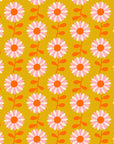 Flowerland - Field of Flowers in Goldenrod | Quilting Cotton