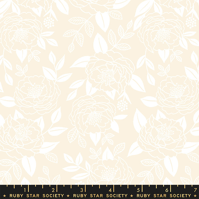 Rise and Shine - Garden Glow in Natural | Quilting Cotton