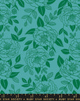 Rise and Shine - Garden Glow in Succulent | Quilting Cotton