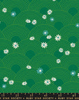 Rise and Shine - Meadow in Evergreen | Quilting Cotton