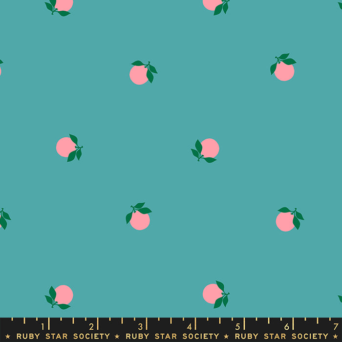 Rise and Shine - Tangerines in Succulent | Quilting Cotton