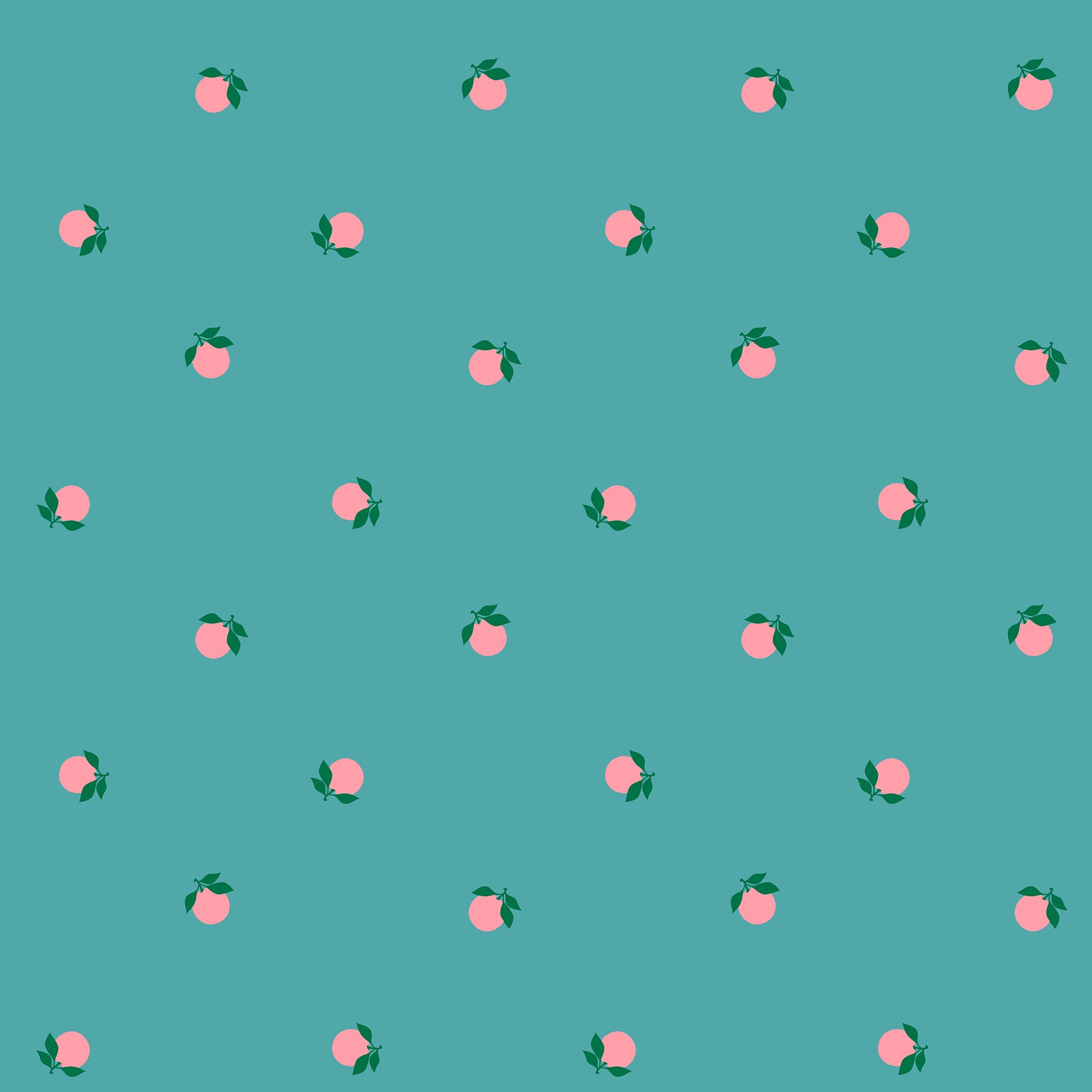Rise and Shine - Tangerines in Succulent | Quilting Cotton