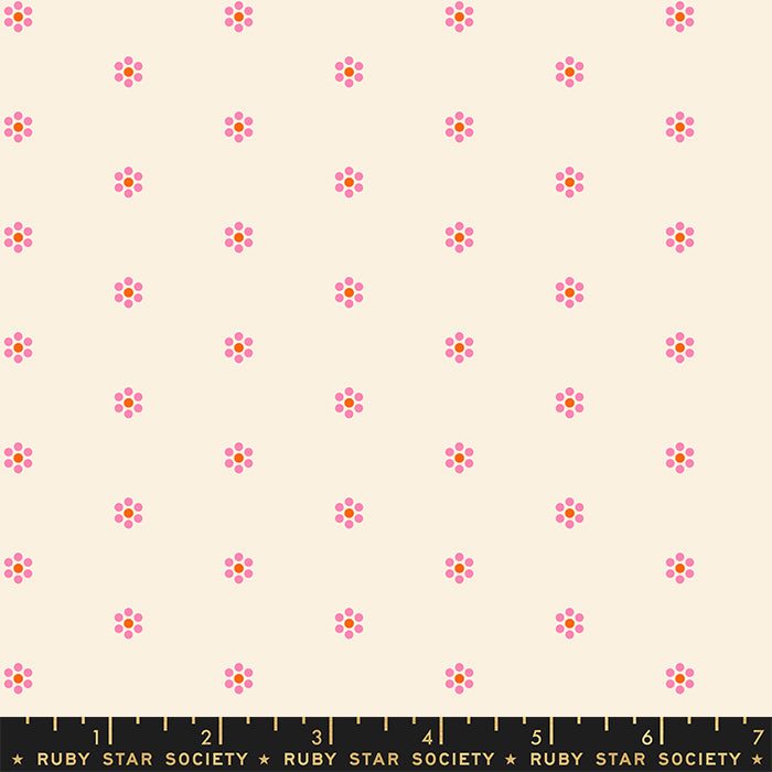Rise and Shine - Tiny Blooms in Natural | Quilting Cotton