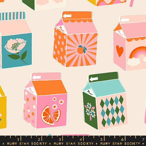Juicy - Juice Box in Shell | Quilting Cotton