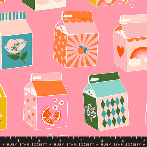 Juicy - Juice Box in Sorbet | Quilting Cotton