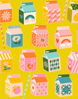 Juicy - Juice Box in Golden Hour | Quilting Cotton