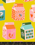 Juicy - Juice Box in Golden Hour | Quilting Cotton