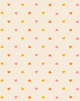 Juicy - Hearts in Multi Color | Quilting Cotton