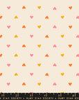 Juicy - Hearts in Multi Color | Quilting Cotton