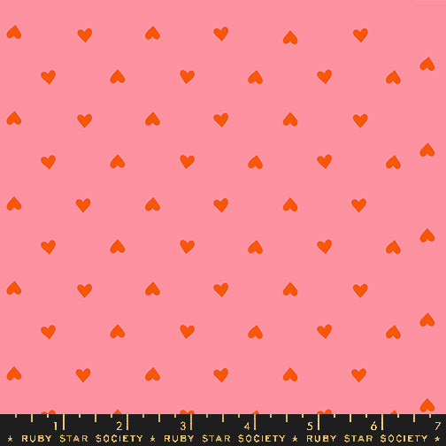 Juicy - Hearts in Sorbet | Quilting Cotton