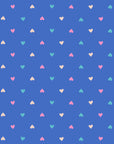 Best Day Ever - Hearts in Lapis | Quilting Cotton