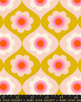 Trinketry - Trinketry Floral in Goldenrod | Quilting Cotton