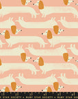 Dog Park - Long Dog in Dahlia | Quilting Cotton