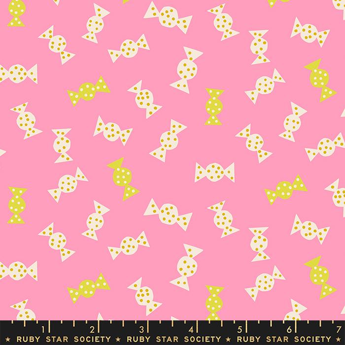 Sugar Cone - Candy in Flamingo | Quilting Cotton