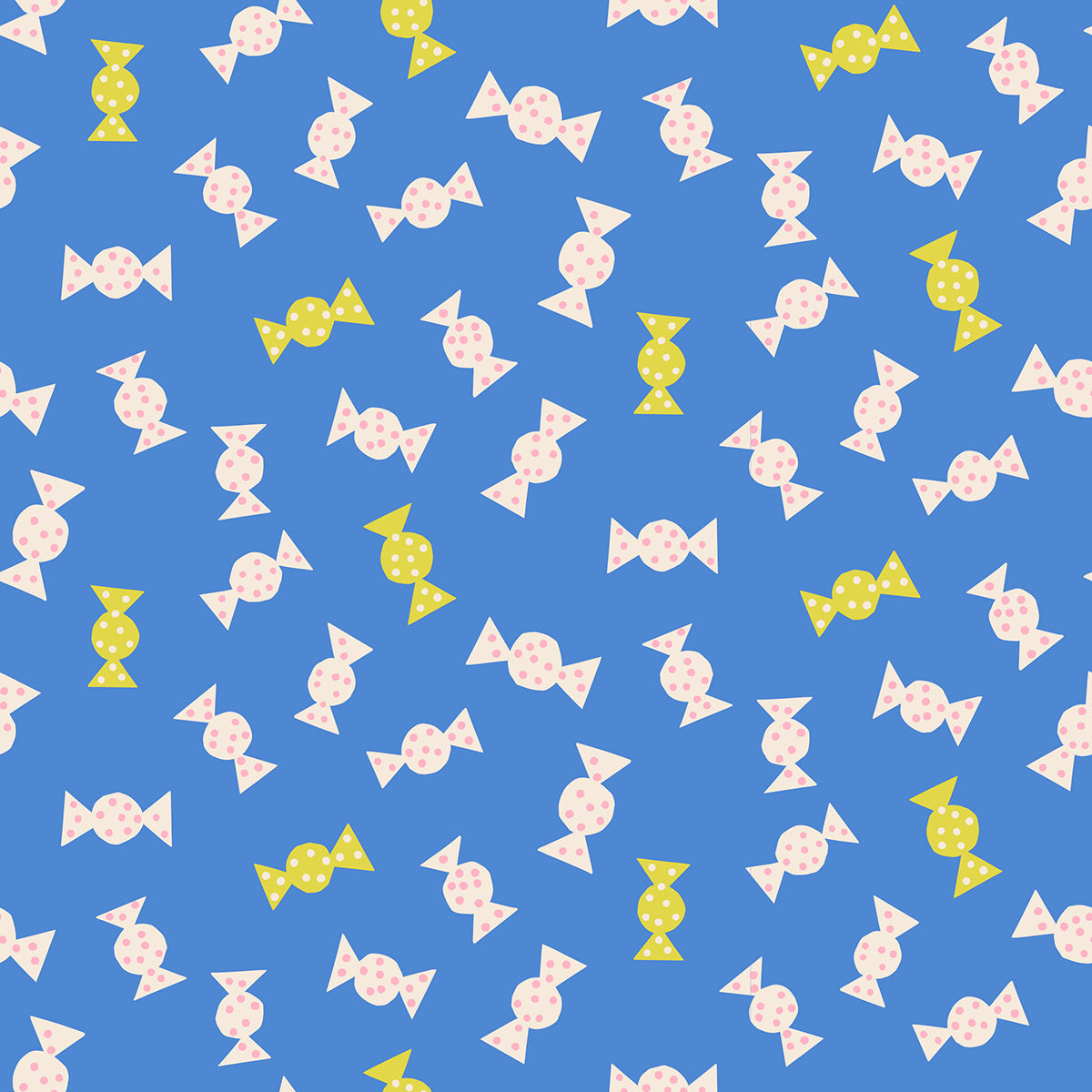 Sugar Cone - Candy in Royal Blue | Quilting Cotton