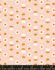 Picture Book - Strawbitties in Vintage Pink  | Quilting Cotton