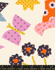 Meadow Star - Applique Menagerie in Daisy | Quilting Cotton