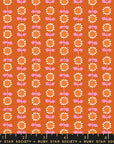 Meadow Star - Bloom in Dark Pecan | Quilting Cotton