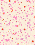 Meadow Star - Dreamland in Flamingo | Quilting Cotton