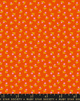 Meadow Star - Sprout in Warm Red | Quilting Cotton