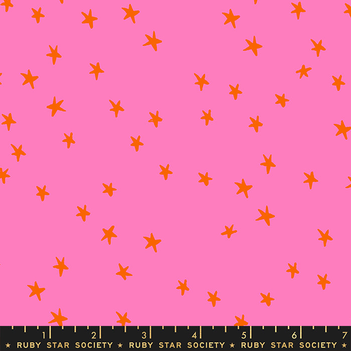 Starry 2023 - Starry in Vivid Pink | Quilting Cotton