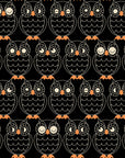 Good Spirits - Hoos There in Black | Quilting Cotton
