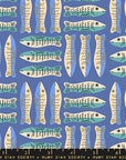 Ooh Lucky Lucky - Sardines in Twilight | Quilting Cotton