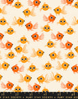Animal Animal - Goldfish in Orange | Quilting Cotton