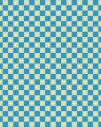 Animal Animal - Flower Check in Light Blue | Quilting Cotton