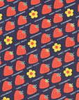 Utakata Retro - Strawberry Navy | Sheeting Cotton