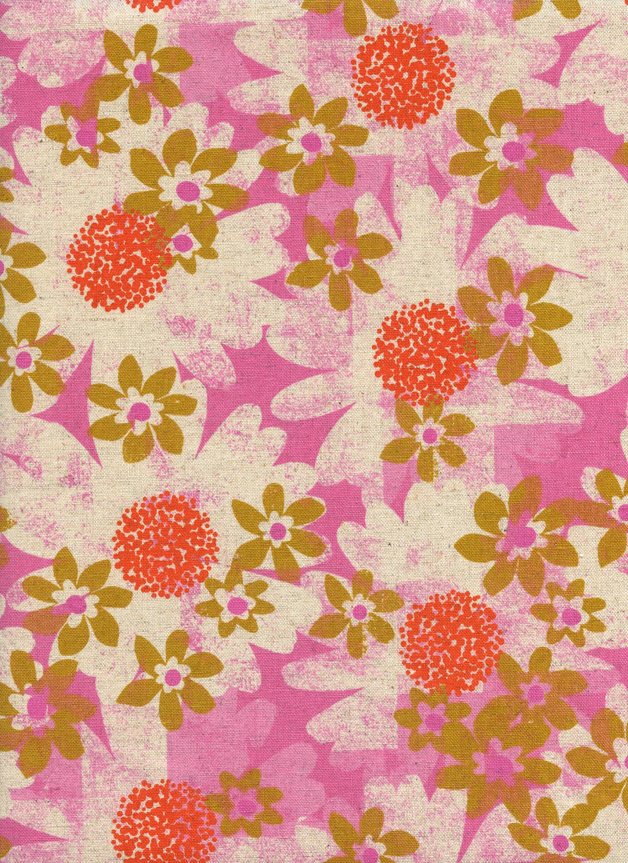 Trinket - Daisy Fields in Pink | Canvas