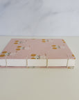 Handmade Mini Watercolor Sketchbook | Little Friends in Pink