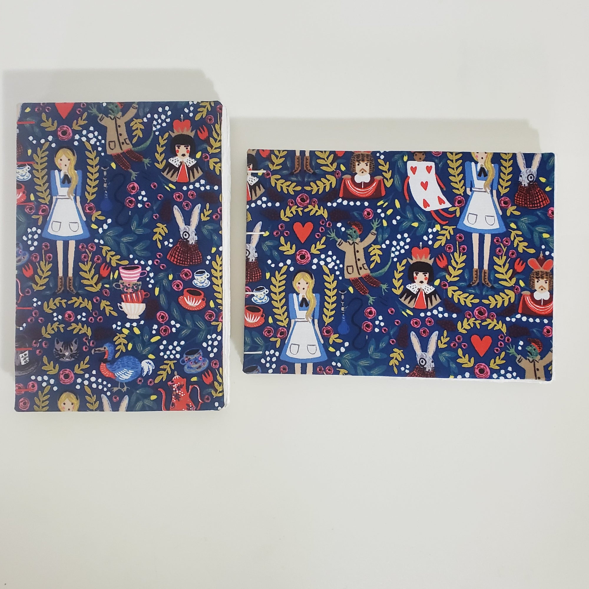 Standard Watercolor Sketchbook | 100% Cotton Paper | Wonderland in Navy